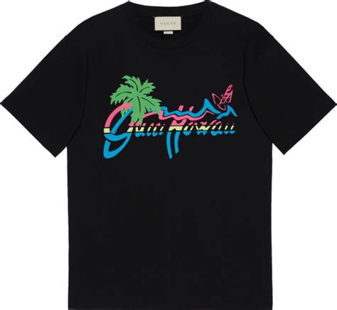 gucci hawaii tshirt|paul blart hawaiian shirt.